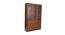 Essence Display Unit (Columbian Walnut Finish) by Urban Ladder - Design 1 Side View - 830851