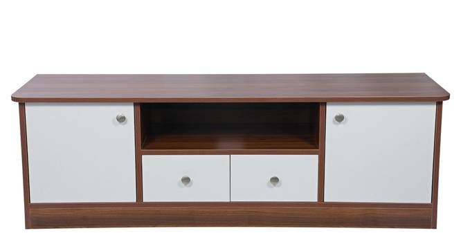 Nova Tv Units (Walnut Finish) by Urban Ladder - Ground View Design 1 - 830855