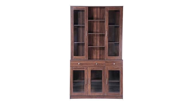 Zenith Crockery unit (Columbian Walnut Finish) by Urban Ladder - Ground View Design 1 - 830861