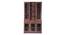 Zenith Crockery unit (Columbian Walnut Finish) by Urban Ladder - Ground View Design 1 - 830861