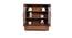 Tranquil Display Unit (Columbian Walnut Finish) by Urban Ladder - Rear View Design 1 - 830882