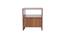 Serene Bedside Tables (Walnut Finish) by Urban Ladder - Ground View Design 1 - 830886