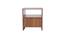 Serene Bedside Tables (Walnut Finish) by Urban Ladder - Ground View Design 1 - 830886