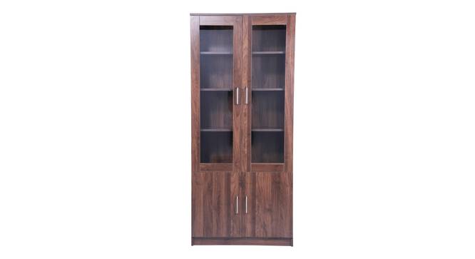 Song Display Unit (Columbian Walnut Finish) by Urban Ladder - Ground View Design 1 - 830893