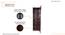 Echo Wadrobe (Columbian Walnut Finish) by Urban Ladder - Rear View Design 1 - 830896