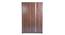 Solace Wadrobe (Columbian Walnut Finish) by Urban Ladder - Ground View Design 1 - 830899