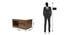 Whispering Coffee Tables (Brown Finish) by Urban Ladder - Design 1 Dimension - 830917