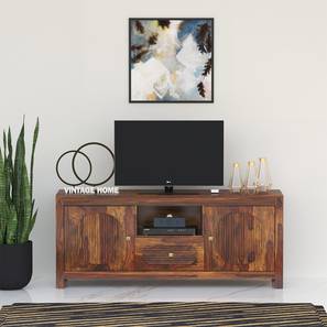 Woodwhiz Solid Wood TV Unit in Teak Finish-image-36