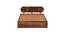 Woodwhiz Solid Wood Bed with Storage in Provincial Teak (Queen Bed Size, Box Storage Type, PROVINCIAL TEAK Finish) by Urban Ladder - - 
