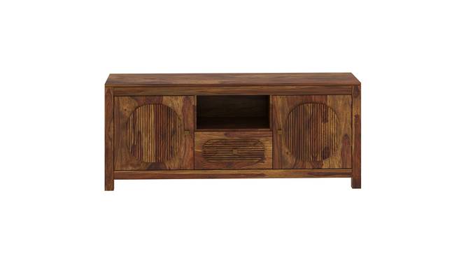 Woodwhiz Solid Wood TV unit (Teak Finish) by Urban Ladder - - 