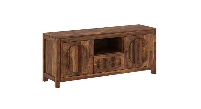 Woodwhiz Solid Wood TV unit (Teak Finish) by Urban Ladder - - 