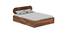 Woodwhiz Solid Wood Bed with Storage in Provincial Teak (Queen Bed Size, Box Storage Type, PROVINCIAL TEAK Finish) by Urban Ladder - - 