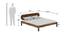 Woodwhiz Solid Wood Bed without Storage in Provincial Teak (King Bed Size, PROVINCIAL TEAK Finish) by Urban Ladder - - 