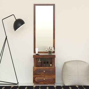 Dressers Mirrors In Faridabad Design Woodwhiz Solid Wood Dressing Table in Brown Finish