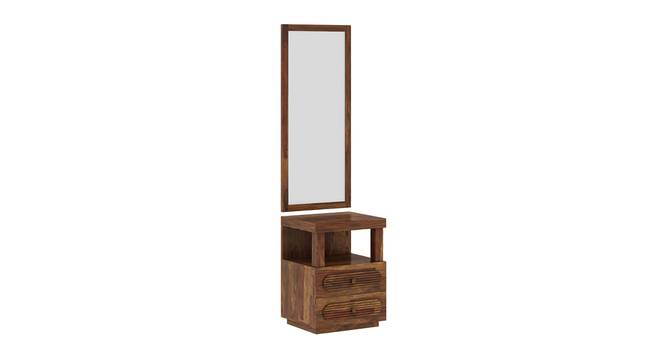 Woodwhiz Solid Wood Dressing Table (Brown Finish) by Urban Ladder - - 