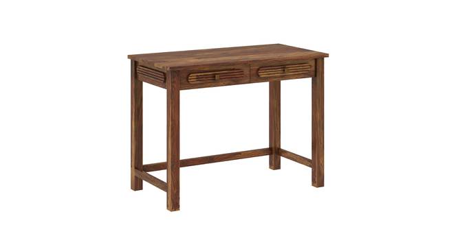 Woodwhiz Solid Wood Study Table (Brown Finish) by Urban Ladder - - 