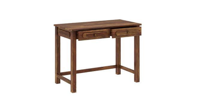 Woodwhiz Solid Wood Study Table (Brown Finish) by Urban Ladder - - 