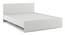 Kane King Bed Without Storage (Queen Bed Size, Frosty White Finish) by Urban Ladder - Design 1 Side View - 831038