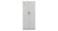 Kane 2 Door Wardrobe (Frosty White Finish) by Urban Ladder - Design 1 Side View - 831040