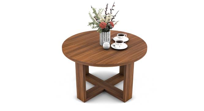 Cleo Coffee  Table (Exotic Teak Finish) by Urban Ladder - Design 1 Side View - 831041