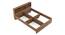 Knox King Bed Without Storage (Queen Bed Size, Exotic Teak Finish) by Urban Ladder - Ground View Design 1 - 831055