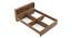 Knox King Bed Without Storage (King Bed Size, Exotic Teak Finish) by Urban Ladder - Ground View Design 1 - 831056