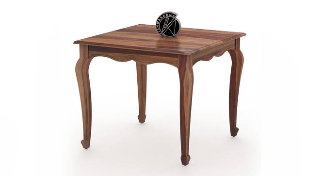 Solid Wood 4 Seater Dining Set (Urban Teak Finish) by Urban Ladder - - 