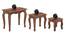 Solid Wood Nest of Tables in Urban Teak Finish (Urban Teak Finish) by Urban Ladder - - 