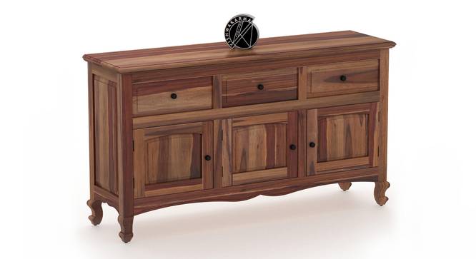 Solid Wood Sideboard in Urban Teak Finish (Urban Teak Finish) by Urban Ladder - - 