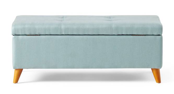 Pierson Ottoman with Storage (Turquoise) by Urban Ladder - Design 1 Side View - 831761