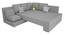 Imperial Sofa cum Bed (Grey) by Urban Ladder - Rear View Design 1 - 831796