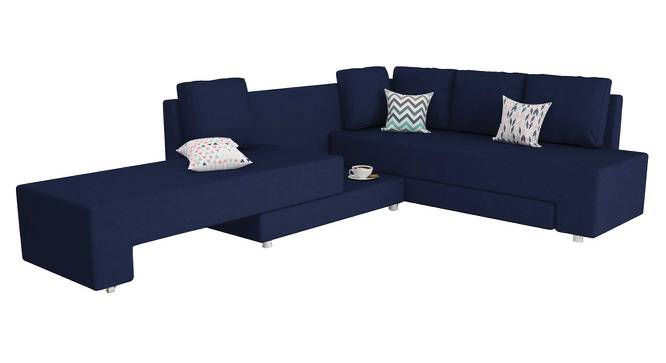 Imperial Sofa cum Bed (Navy Blue) by Urban Ladder - Design 1 Side View - 831892