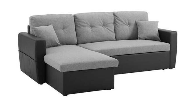 Jupiter Sofa cum Bed (Grey) by Urban Ladder - Design 1 Side View - 831899
