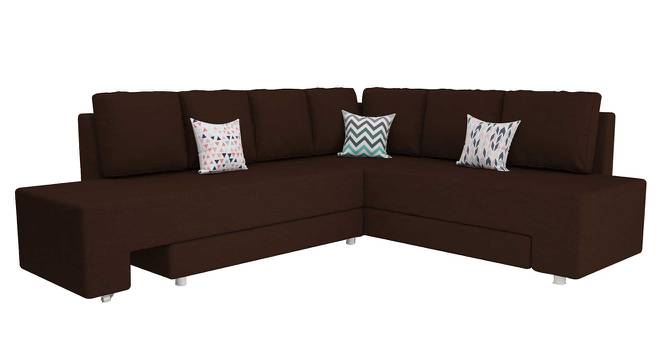 Imperial Sofa cum Bed (Brown) by Urban Ladder - Front View Design 1 - 831989