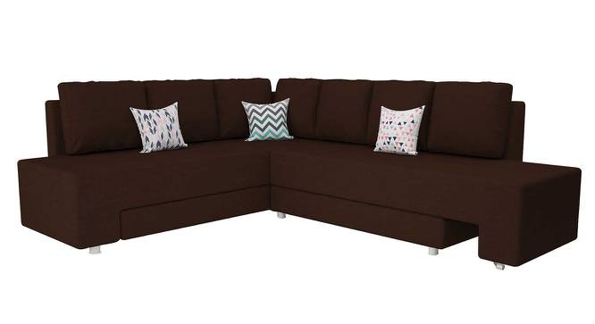 Imperial Sofa cum Bed (Brown) by Urban Ladder - Front View Design 1 - 831994