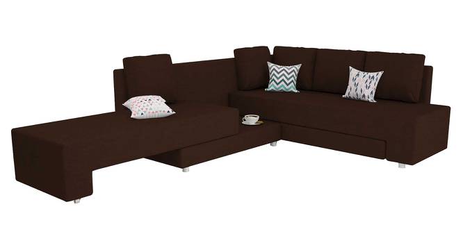 Imperial Sofa cum Bed (Brown) by Urban Ladder - Design 1 Side View - 832086