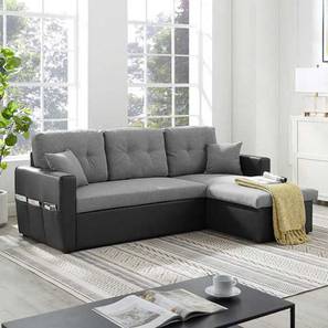 Jupiter 5 Seater Pull Out Sofa cum Bed In Grey Colour - Urban Ladder