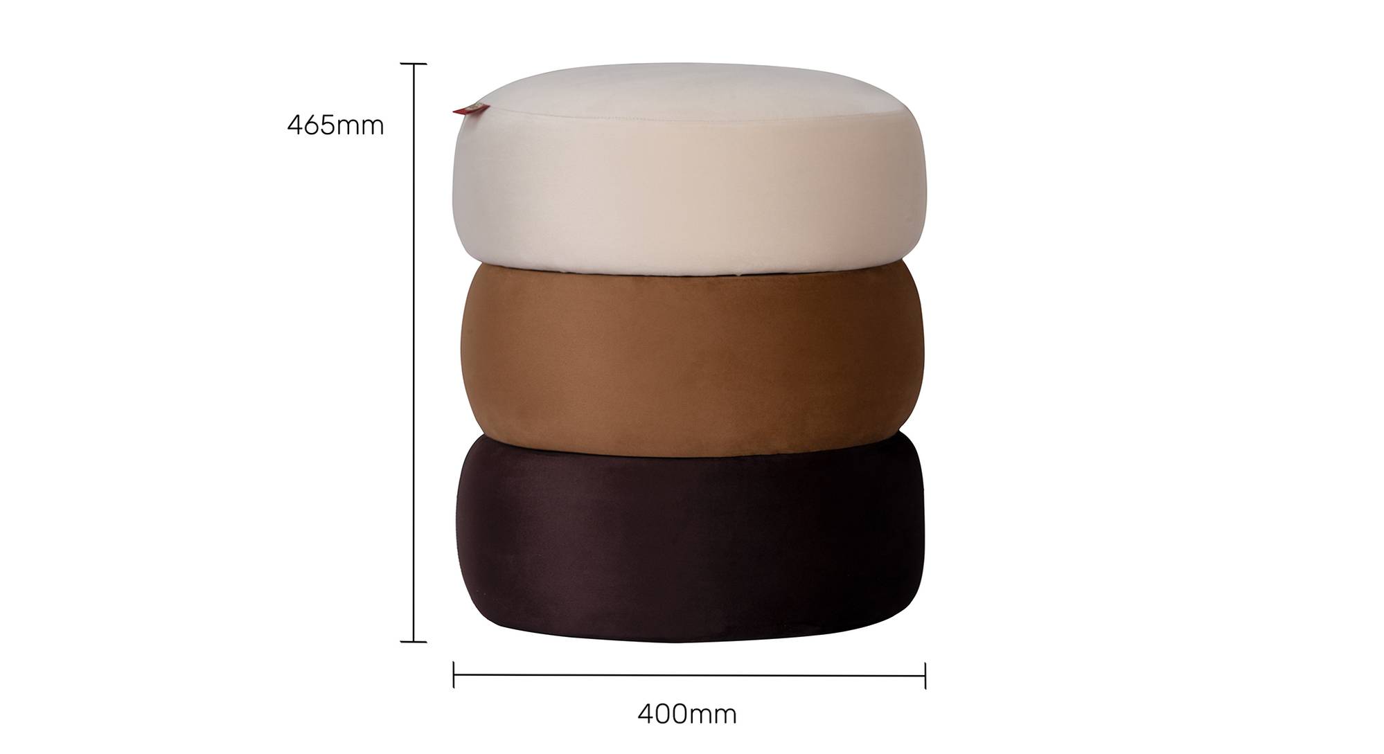 Lizzy Pouffe Urban Ladder