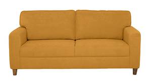 Utopia Fabric Sofa (Yellow)