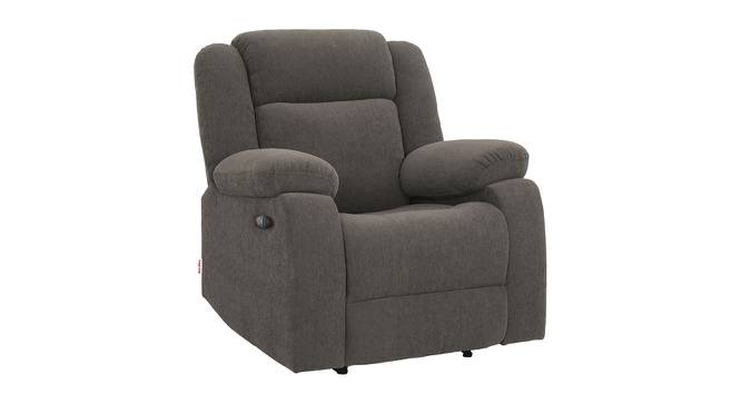 Avalon E - Motorized Electric Powered Single Seater Fabric Recliner with USB Port (Grey, One Seater) by Urban Ladder - - 