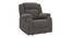 Avalon E - Motorized Electric Powered Single Seater Fabric Recliner with USB Port (Grey, One Seater) by Urban Ladder - - 