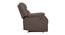 Avalon E - Motorized Electric Powered Single Seater Fabric Recliner with USB Port (One Seater, Saddle Brown) by Urban Ladder - - 