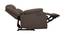 Avalon E - Motorized Electric Powered Single Seater Fabric Recliner with USB Port (One Seater, Saddle Brown) by Urban Ladder - - 