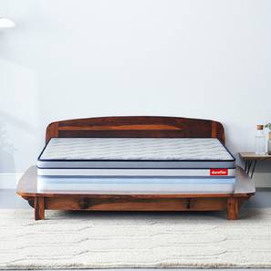 Duroflex Mattress Design Balance Plus Orthopedic Memory Foam Euro-top Mattress - Queen Size (Blue, Queen Mattress Type, 8 in Mattress Thickness (in Inches), 78 x 66 in Mattress Size)