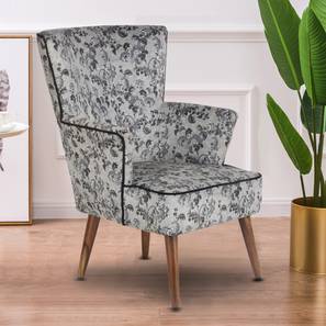 globally indian Elowen Accent Chair in Black Colour-picture-40