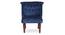 Freya Accent Chair - Blue (Blue) by Urban Ladder - - 