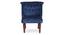 Freya Accent Chair - Blue (Blue) by Urban Ladder - - 