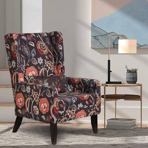 globally indian Lyra Accent Chair in Brown Colour-picture-11