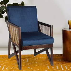 globally indian Aurora Accent Chair in Blue Colour-picture-49