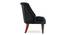 Seraphine Accent Chair - Black (Black) by Urban Ladder - - 